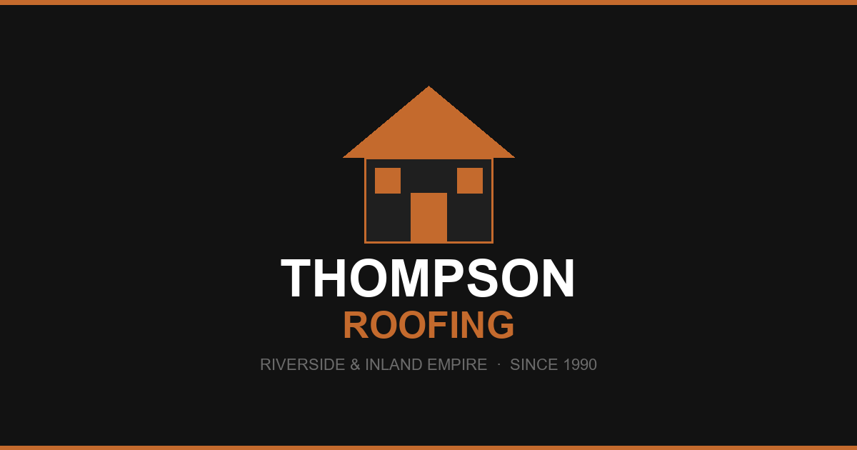 Thompson Roofing Riverside